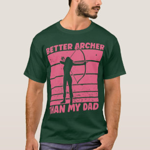 Betere slager dan mijn mam aartsboog archer t-shirt