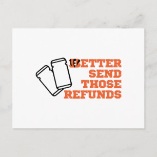Betere verzending van deze restituties briefkaart