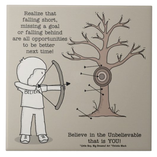 Betere volgende keer tegeltje (Voorkant)