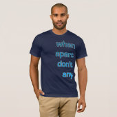 Betere zin (1 van 2) t-shirt (Voorkant volledig)