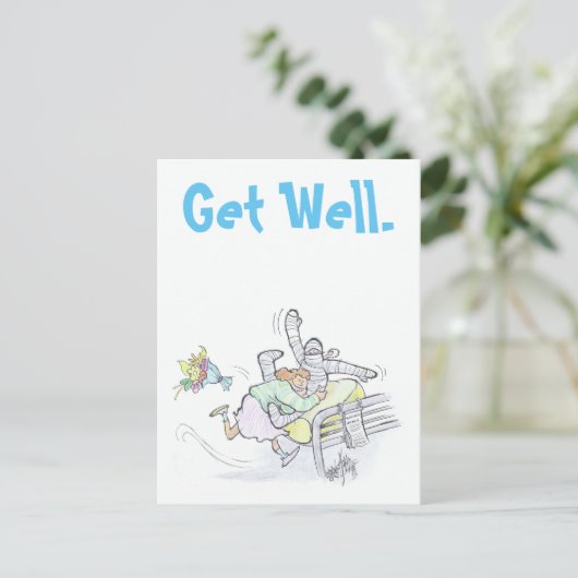 Beterschap. Briefkaart (Staand voorkant)