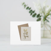 beterschap briefkaart (Staand voorkant)