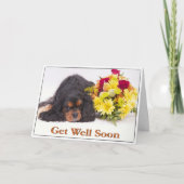 Beterschap Cavalier King Charles Spaniel Kaart (Voorkant)