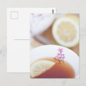 Beterschap citroenthee ansichtkaart briefkaart (Voorkant / Achterkant)