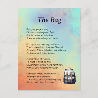 Beterschap Gedicht  Briefkaart