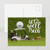 Beterschap Golfer Briefkaart (Voorkant / Achterkant)