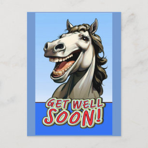 beterschap paard briefkaart