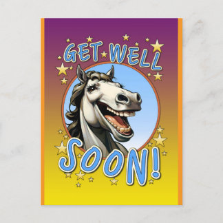 beterschap paard briefkaart