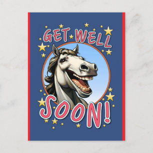 beterschap paard briefkaart