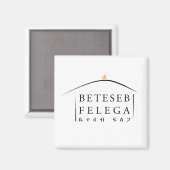 Beteseb Felega Magnet Magneet (Voorkant / Achterkant)