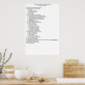 Beth-El Agenda Poster (Keuken)