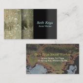 "Beth verrouille" le carte de visite (Devant / Derrière)