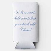 Bethany Beach DE Kaart Navy Blue Wedding Favoriete (Achterkant)