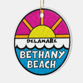 Bethany Beach Delaware Keramisch Ornament (Links)
