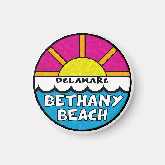 Bethany Beach Delaware Magneet (Voorkant)
