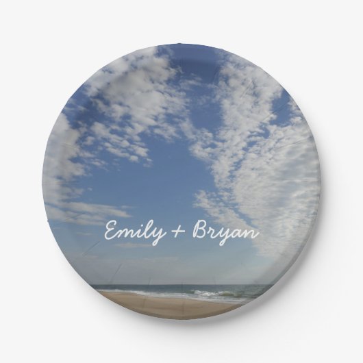 Bethany Beach II Papieren Bordje (Voorkant)