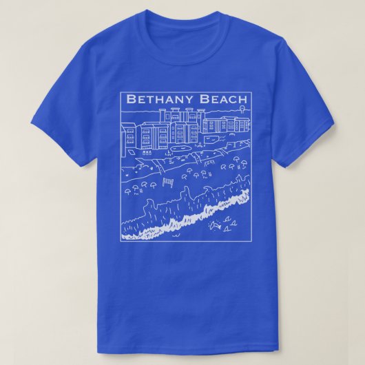Bethany Beach Ocean View TShirt (Design devant)