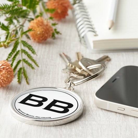 Bethany Beach Sleutelhanger (Zijkant)