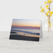Bethany Beach Sunrise I Kaart (Gele Bloem)