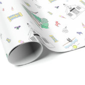 Bethany Beach Wrapping Paper Cadeaupapier (Rol Hoek)