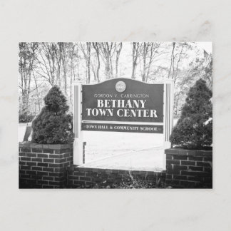 Bethany, CT-Briefkaart Briefkaart