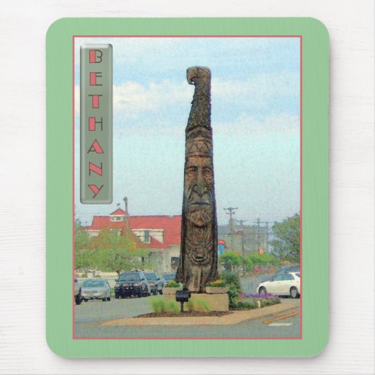Bethany Totem Pole Mousepad Muismat (Voorkant)