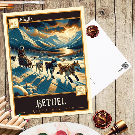 Bethel, Alaska |  BRIEFKAART