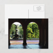 Bethesda-fontein Central Park Foto Briefkaart (Voorkant / Achterkant)