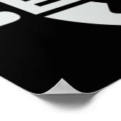 Bethesda Game Studios Logo Gray Poster (Hoek)