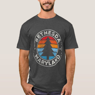 Bethesda Maryland Md 70S vrienden T-shirt