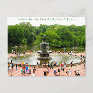 Bethesda Terrace Briefkaart