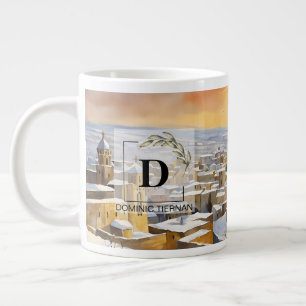 Béthléem sous la neige Jumbo Mug – Cadeau de Terre