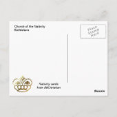 Bethlehem Briefkaart (Achterkant)
