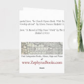 Bethlehem Feestdagen Kaart (Achterkant)