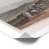 Bethlehem in Palestina, Uitzicht van het hoofddeel Poster (Hoek)