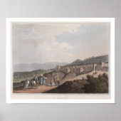 Bethlehem in Palestina, Uitzicht van het hoofddeel Poster (Voorkant)