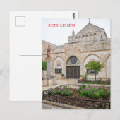 Bethlehem Kerk van het Geboortekerk uitzicht brief Briefkaart (Voorkant / Achterkant)
