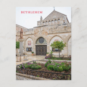Bethlehem Kerk van het Geboortekerk uitzicht brief Briefkaart