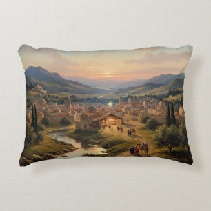 Bethlehem, Kerststal, Accent Kussen