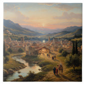 Bethlehem, Kerststal, Tegeltje (Voorkant)