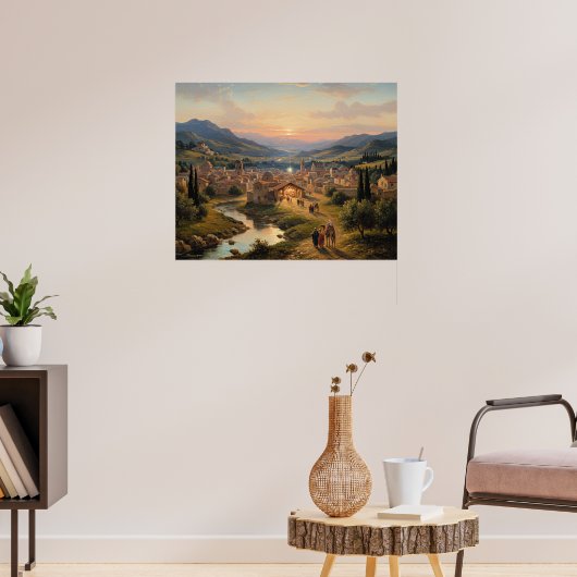 Bethlehem, Nativity Scene, Poster (Woonkamer 3)