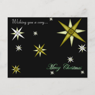 Bethlehem Night Shining Stars Briefkaart