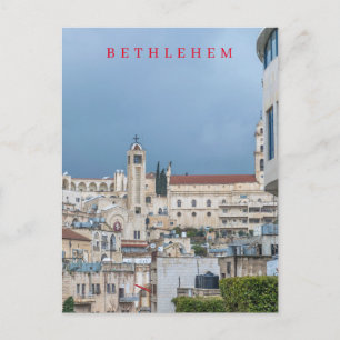 Bethlehem panoramisch uitzicht briefkaart