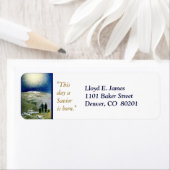 Bethlehem Shepherds Retouradreslabel Etiket (Insitu)