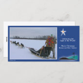 Bethlehem Ster over de Kaart van de woestijnFoto (Voorkant / Achterkant)