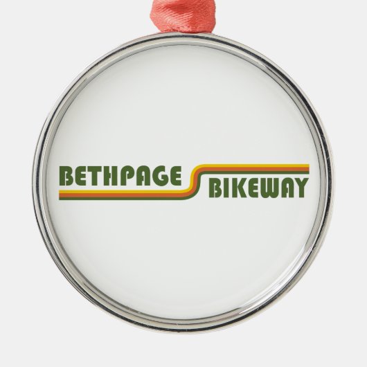 Bethpage Bikeway Metalen Ornament (Voorkant)