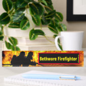Bethware Feu pompier plaque de nom du bureau