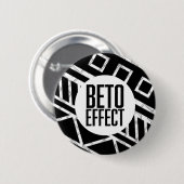 Beto-effect Tribal Round Button (Voorkant /achterkant)