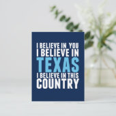 Beto O' Rourke Concession Speech Quote Briefkaart (Staand voorkant)