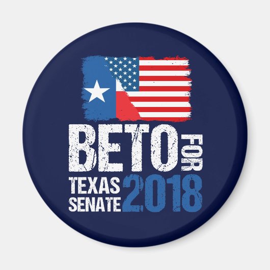 Beto O'Rourke for Texas Senate 2018 Verkiezingen Magneet (Voorkant)